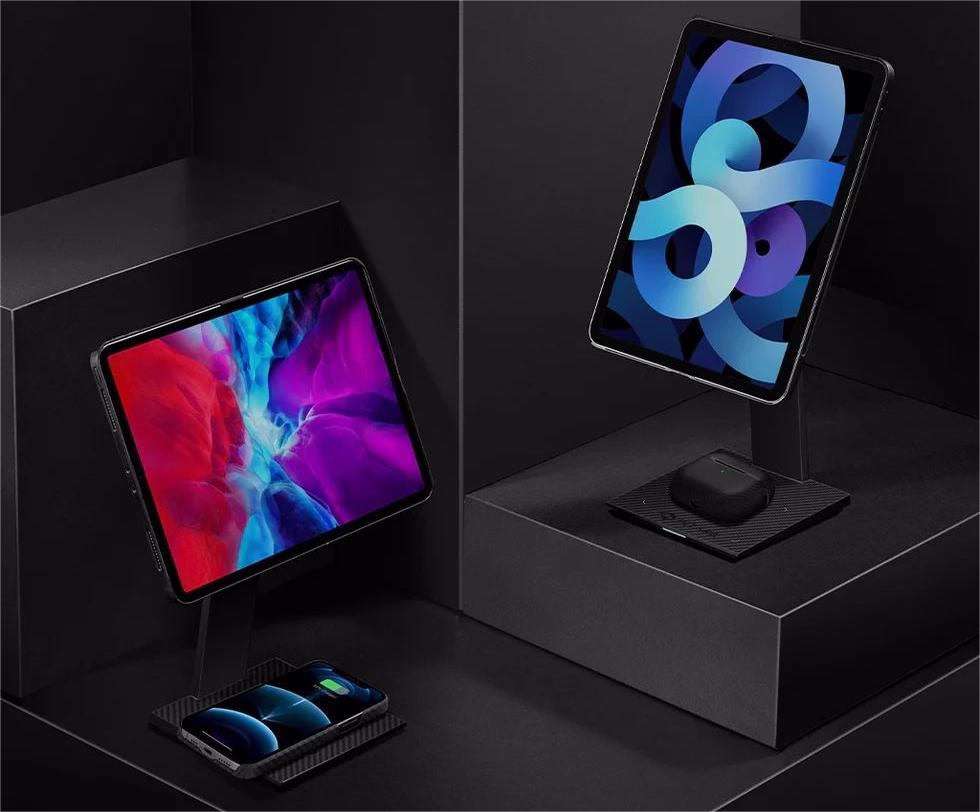 Бездротовий зарядний пристрій Pitaka MagEZ Stand Black for iPad - 3